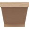 Ekena Millwork 5"W x 5"D x 5"H Wide Burlington Rough Cedar Woodgrain TimberThane Corbel, Primed Tan CORUR05X05X05BURRCPR - alternate 4